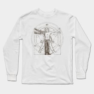 Vitruvian Alchemist Long Sleeve T-Shirt